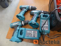 3 makita op accu boormachines - afbeelding 5 van  6