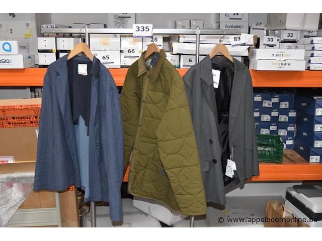 3 mannenjassen diverse maten - afbeelding 1 van  3