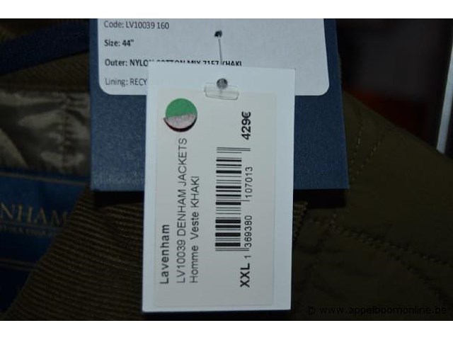 3 mannenjassen diverse maten - afbeelding 2 van  3