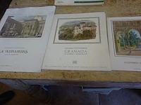 3 mappen met prenten la alhambra - afbeelding 1 van  3