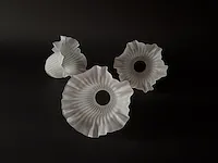 3 matglazen lampenkapjes tulp - afbeelding 3 van  4