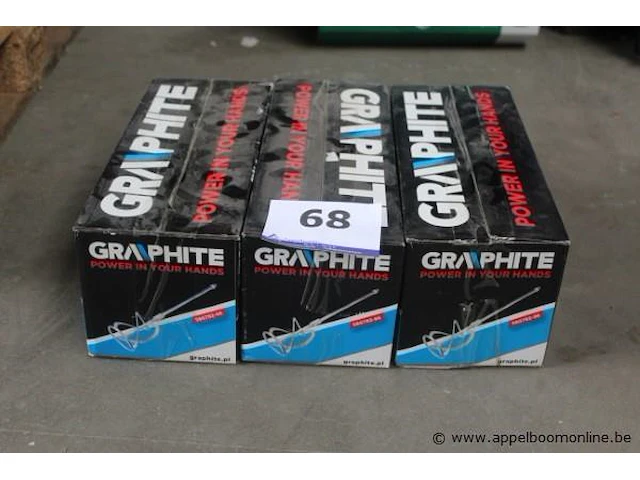 3 mengstaven graphite - afbeelding 1 van  2