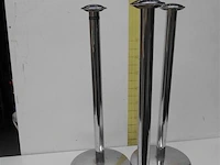 3 metalen afzetpalen - afbeelding 1 van  3