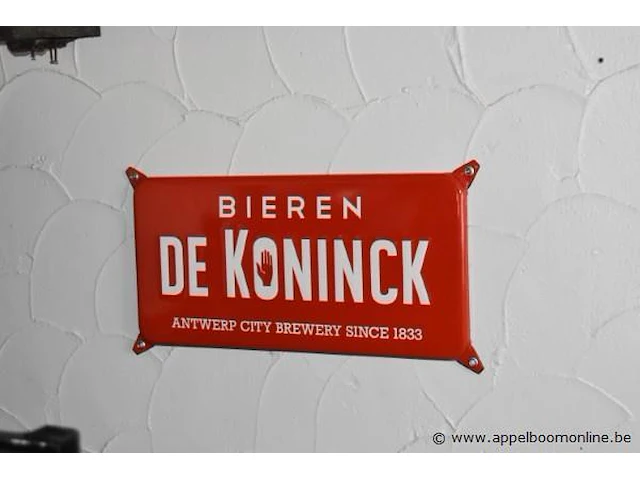 3 metalen bier borden - afbeelding 2 van  2