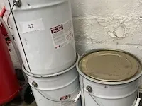 3 metalen blikken hars - afbeelding 1 van  3