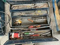 3 metalen gereedschapskoffers met inhoud - afbeelding 12 van  31