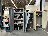 3 metalen kasten met inhoud - afbeelding 1 van  15
