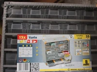 3 metalen kastjes inh. pvc sorteerbakjes vario plus - afbeelding 2 van  2
