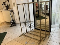 3 metalen kledingrekken - afbeelding 1 van  2
