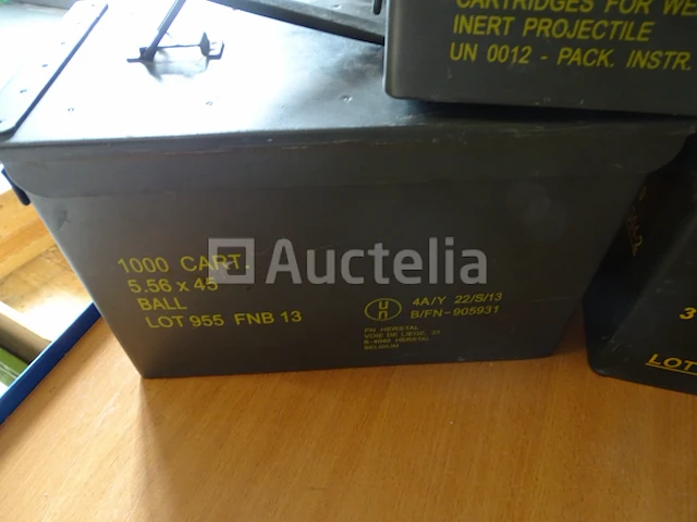 3 metalen munitiekisten - afbeelding 2 van  5