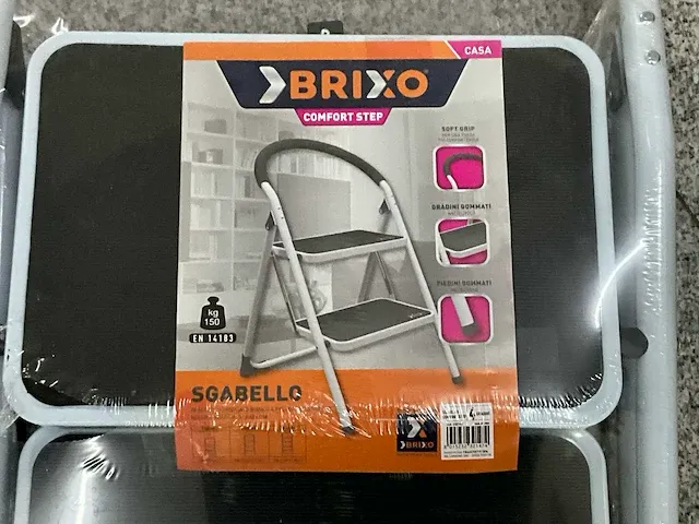 3 metalen trapladders brixo comfortstep - afbeelding 2 van  3