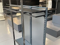 3 metalen winkelrekken - afbeelding 2 van  3