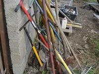 3 metskuipen, handgereedschap, waterpas, grote winkelhaak, tuingereedschap - afbeelding 3 van  10