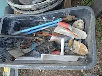 3 metskuipen, handgereedschap, waterpas, grote winkelhaak, tuingereedschap - afbeelding 5 van  10