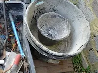 3 metskuipen, handgereedschap, waterpas, grote winkelhaak, tuingereedschap - afbeelding 6 van  10
