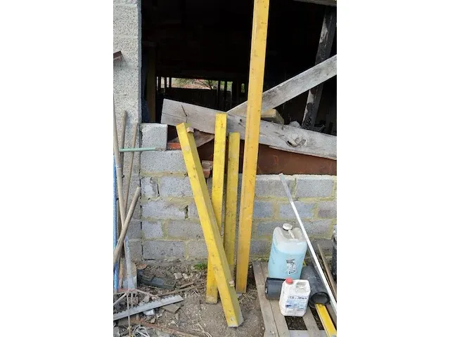 3 metskuipen, handgereedschap, waterpas, grote winkelhaak, tuingereedschap - afbeelding 9 van  10