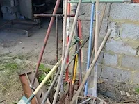 3 metskuipen, handgereedschap, waterpas, grote winkelhaak, tuingereedschap - afbeelding 10 van  10
