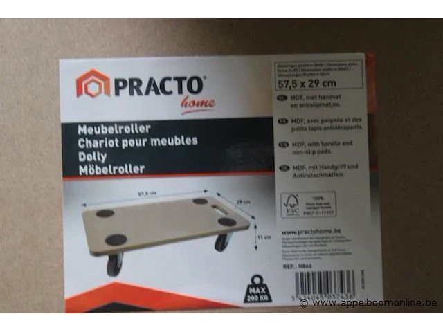 3 meubelwagentjes practo - afbeelding 2 van  2