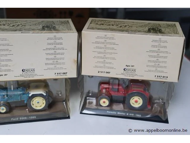 3 miniatuur landbouwtractoren atlas - afbeelding 3 van  3