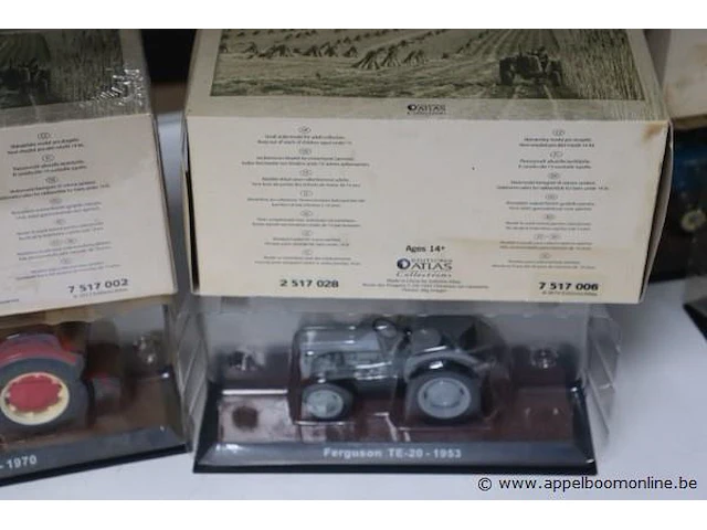 3 miniatuur landbouwtractoren atlas - afbeelding 4 van  4