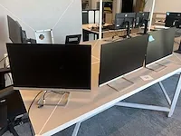 3 monitors 24inch hp 24f - afbeelding 1 van  4