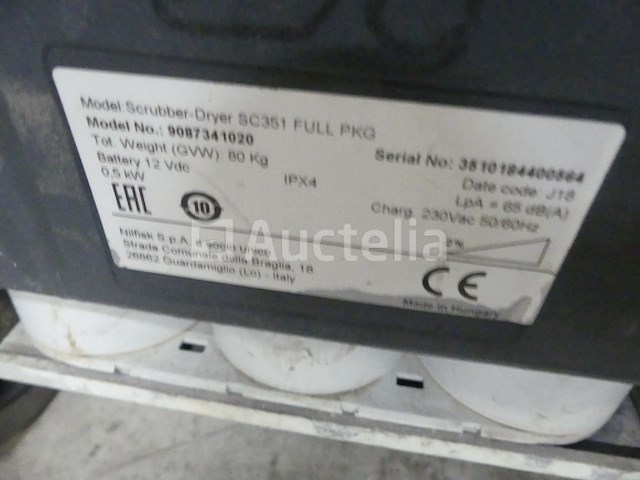 3 nilfisk sc 351 reinigingsmachines - afbeelding 5 van  6