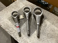 3 opsteekringsleutels