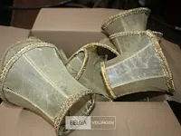 3 oude metalen kroonluchters - afbeelding 8 van  8