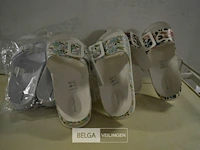 3 paar slippers mt 40-41 - afbeelding 1 van  3
