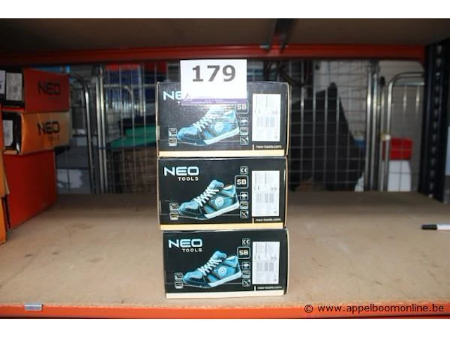 3 paar werkschoenen neo tools, maat 39 - afbeelding 1 van  4
