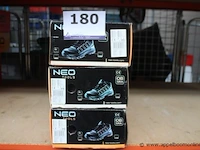 3 paar werkschoenen neo tools, maat 39 - afbeelding 1 van  4