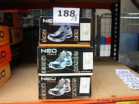 3 paar werkschoenen neo tools, maat 39 - afbeelding 1 van  4