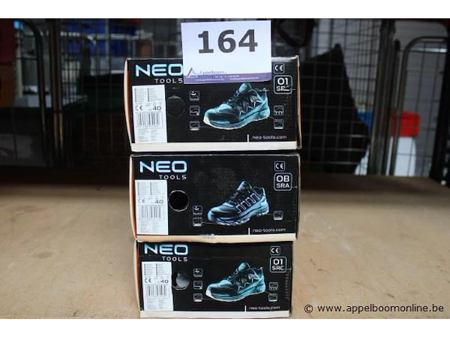 3 paar werkschoenen neo tools, maat 40 - afbeelding 1 van  4