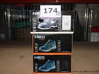 3 paar werkschoenen neo tools, maat 40 - afbeelding 1 van  4