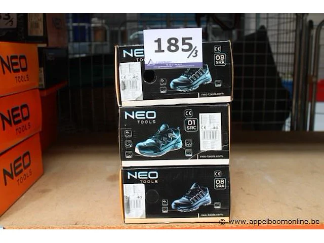 3 paar werkschoenen neo tools, maat 40 - afbeelding 1 van  4