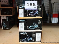 3 paar werkschoenen neo tools, maat 40 - afbeelding 1 van  4