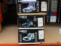 3 paar werkschoenen neo tools, maat 41 - afbeelding 1 van  4