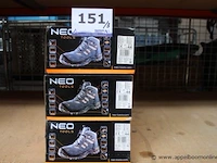 3 paar werkschoenen neo tools, maat 44 - afbeelding 1 van  4