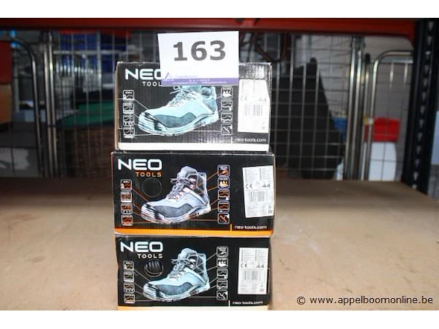3 paar werkschoenen neo tools, maat 44 - afbeelding 1 van  4