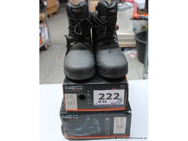 3 paar werkschoenen neo tools, maat 44 - afbeelding 1 van  4