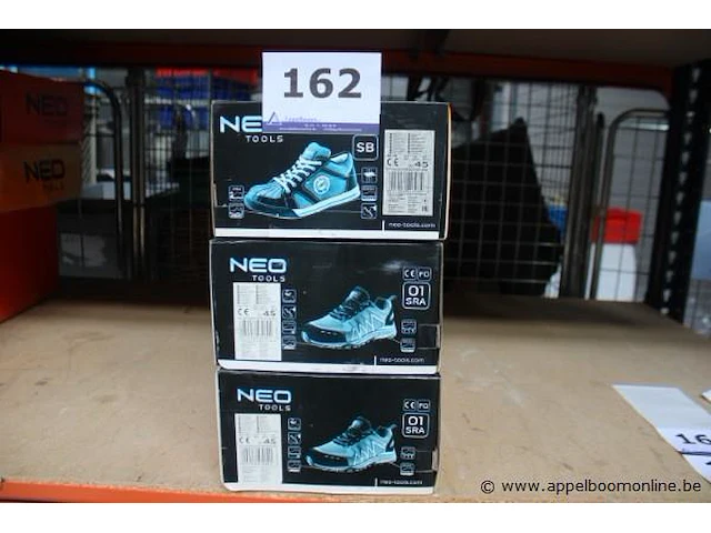 3 paar werkschoenen neo tools, maat 45 - afbeelding 1 van  4