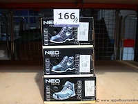 3 paar werkschoenen neo tools, maat 45 - afbeelding 1 van  4