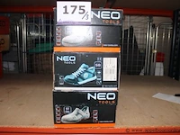 3 paar werkschoenen neo tools, maat 45 - afbeelding 1 van  4