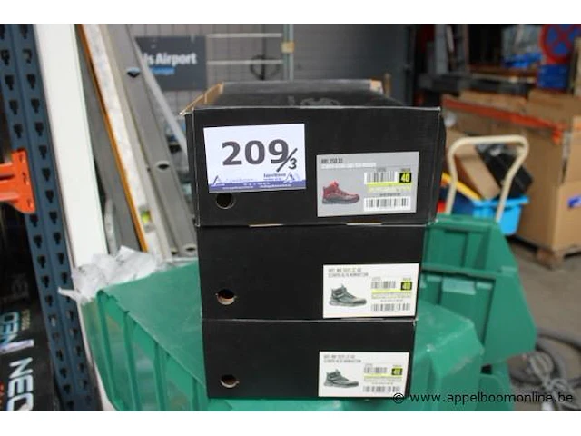 3 paar werkschoenen, sir maat 40 - afbeelding 1 van  4