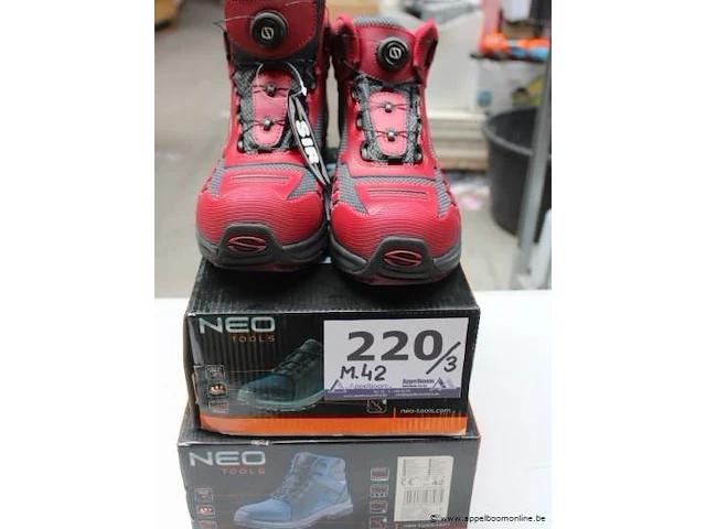 3 paar werkschoenen wo. neo tools, maat 42 - afbeelding 1 van  4