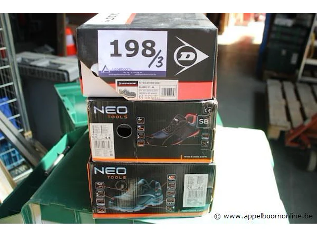 3 paar werkschoenen wo. neo tools, maat 44 - afbeelding 1 van  4