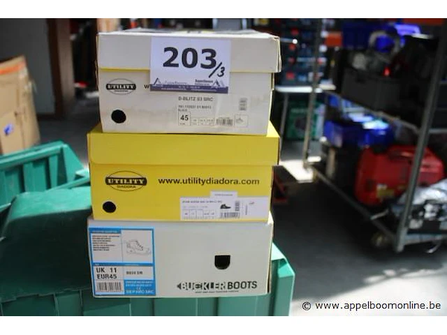 3 paar werkschoenen wo. neo tools, maat 45 - afbeelding 1 van  4