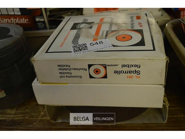 3 pakken bandschuurpapier - afbeelding 1 van  3