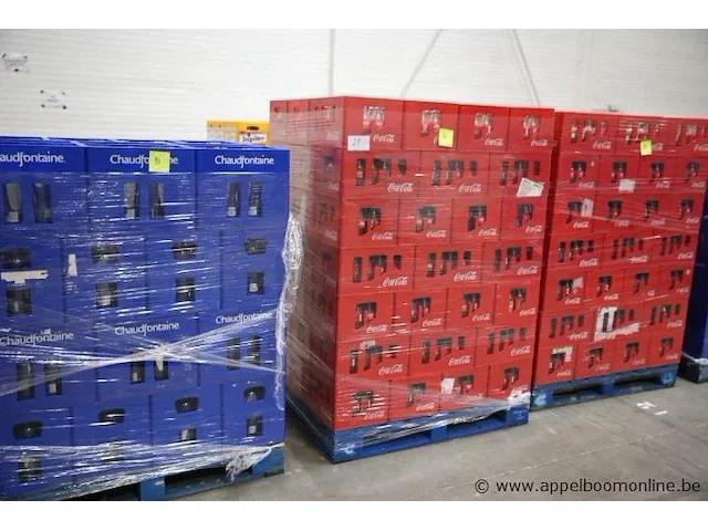 3 paletten plm 180 kratten leeggoed - afbeelding 1 van  4