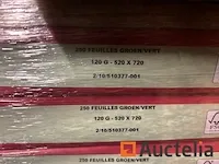 3 pallets adagi bright green paper 120g 52x72